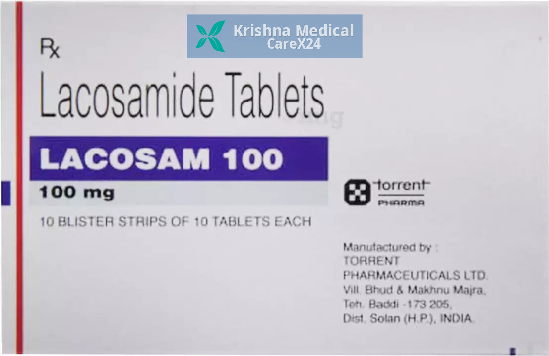 Lacosam 100 Tablet