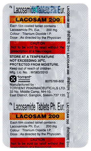 Lacosam 200 Tablet