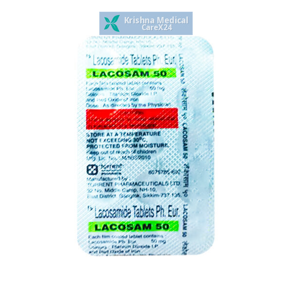 Lacosam 50 Tablet