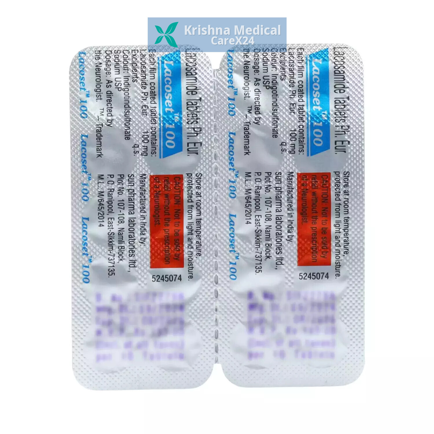 Lacoset 100 Tablet