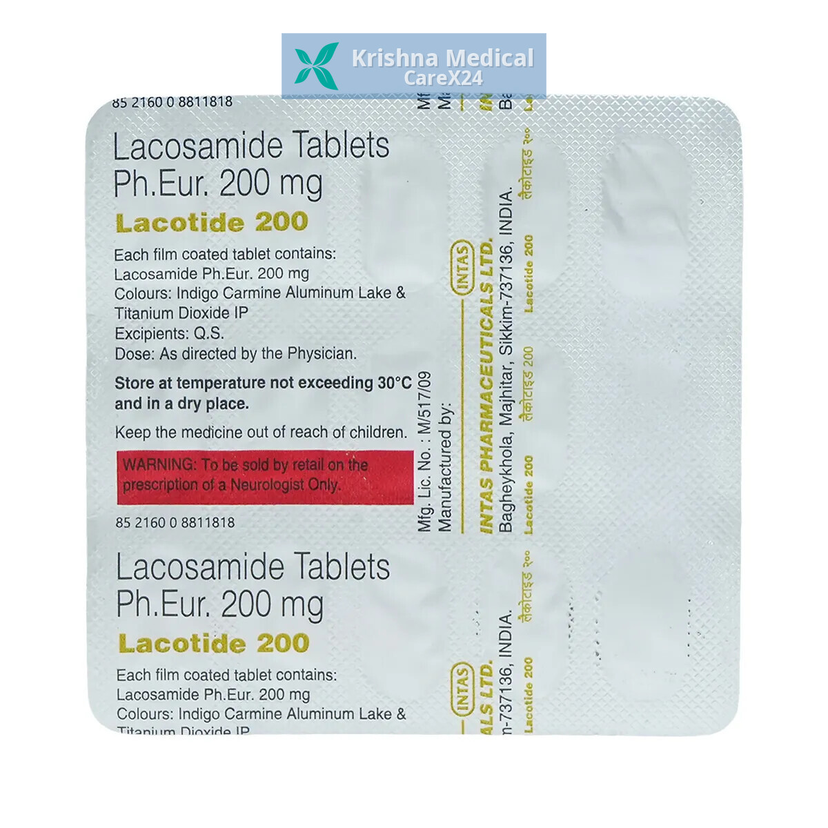 Lacotide 200 Tablet