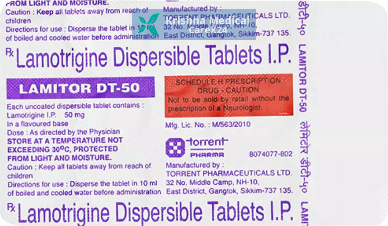 Lamitor DT 50 Tablet