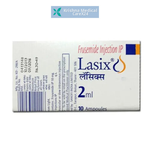 Lasix 20 Mg Injection 2ml