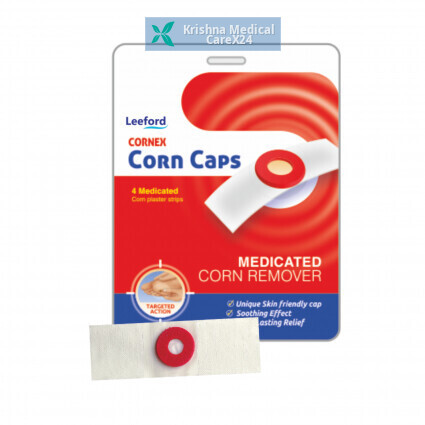 Leeford Corn Caps Medicated Corn Remover