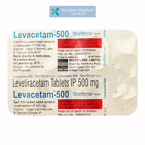 Levacetam 500 Tablet