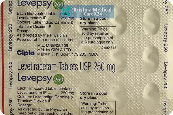 Levepsy 250 Tablet