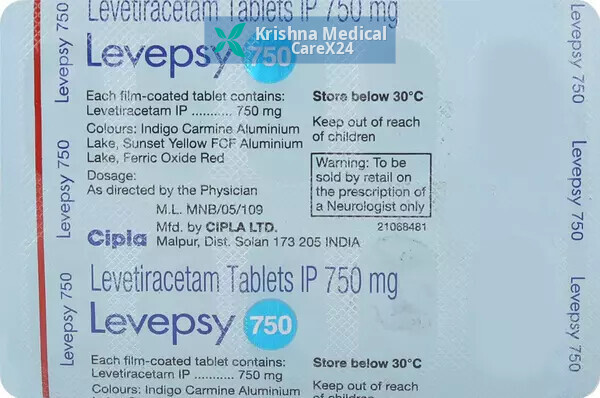 Levepsy 750 Tablet