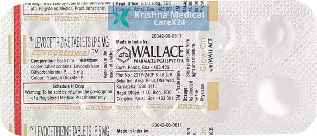Levocetriwal 5 Tablet