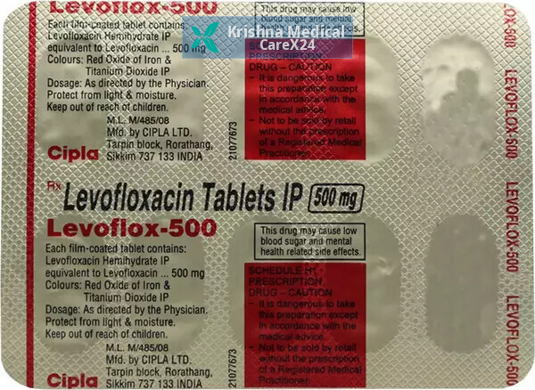 Levoflox 500 Tablet