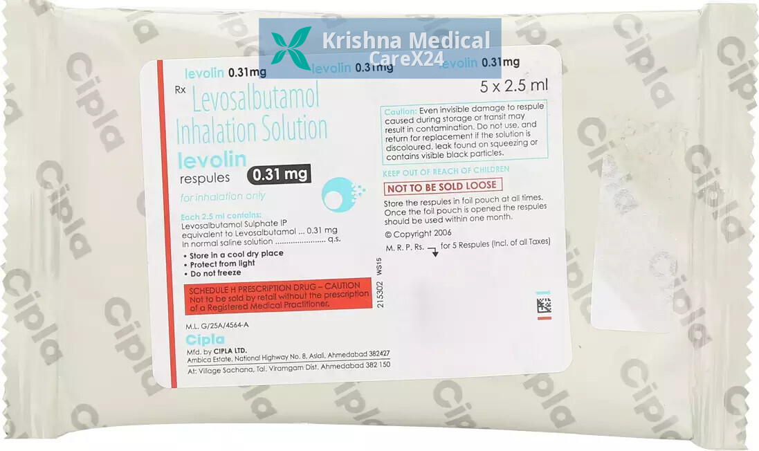 Levolin 0.31 Respules