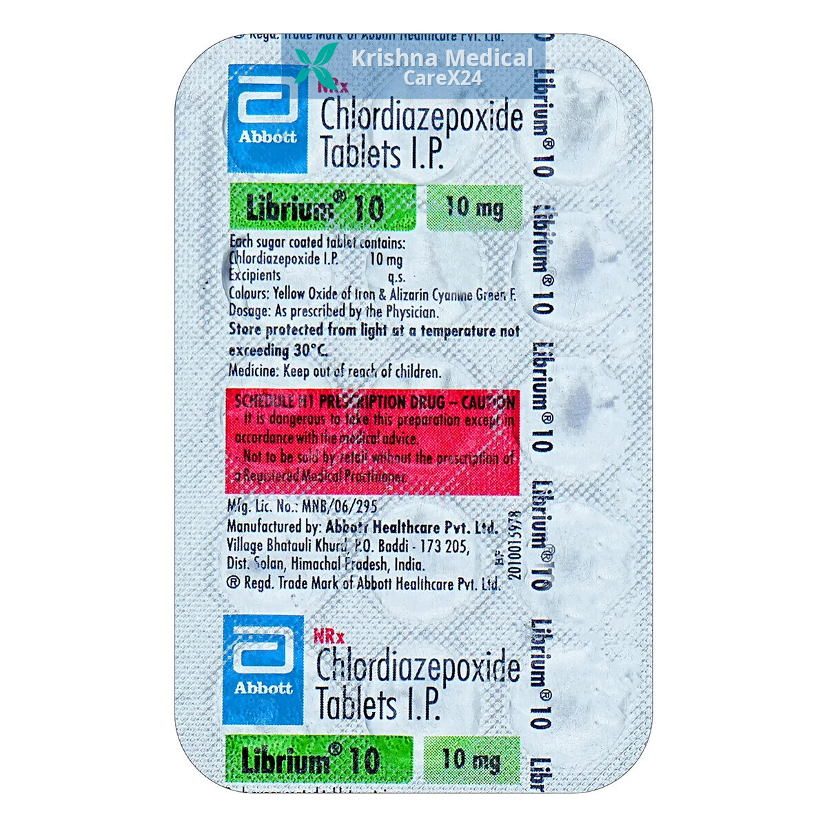 Librium 10 Tablet