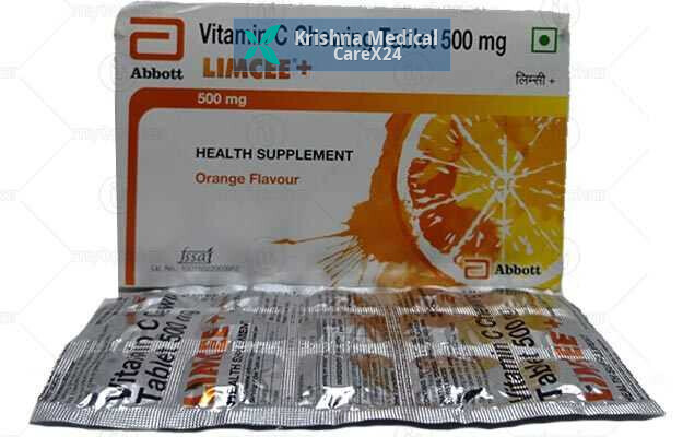 Limcee Plus Orange Chewable Tablet