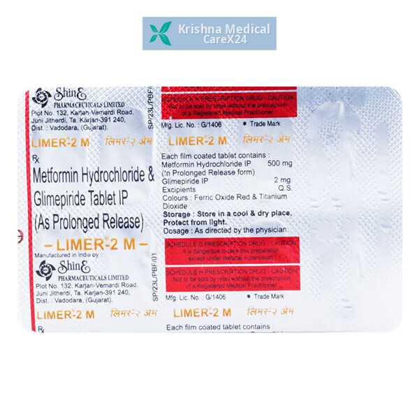 Limer 2 M Tablet