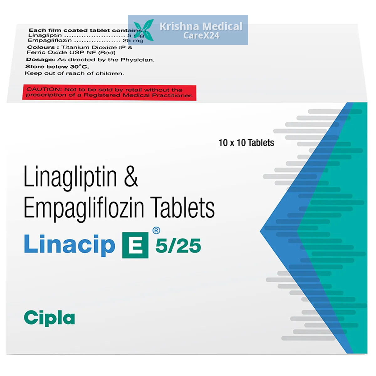 Linacip E 5/25 Tablet
