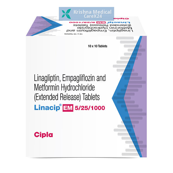 Linacip EM 5/25/1000 Tablet