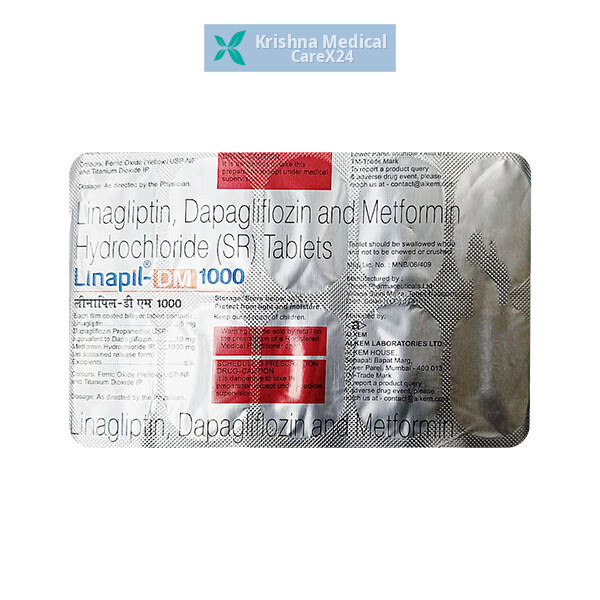 Linapil DM 1000 Tablet