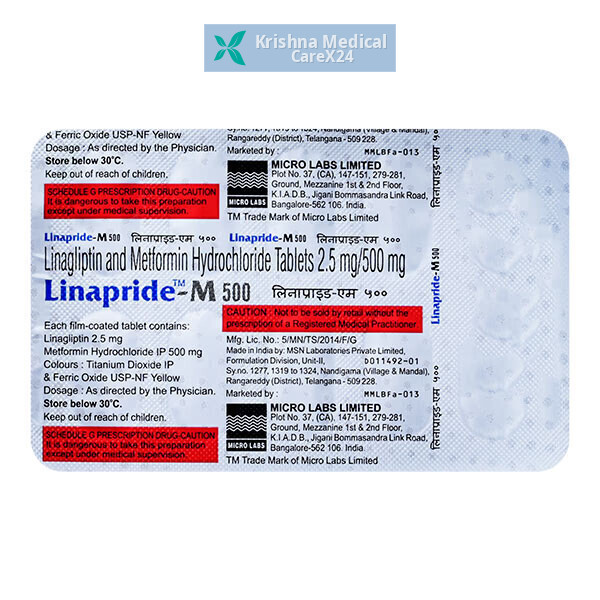 Linapride M 500 Tablet