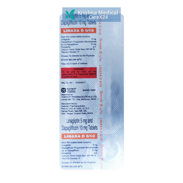 Linaxa D 5/10 Tablet
