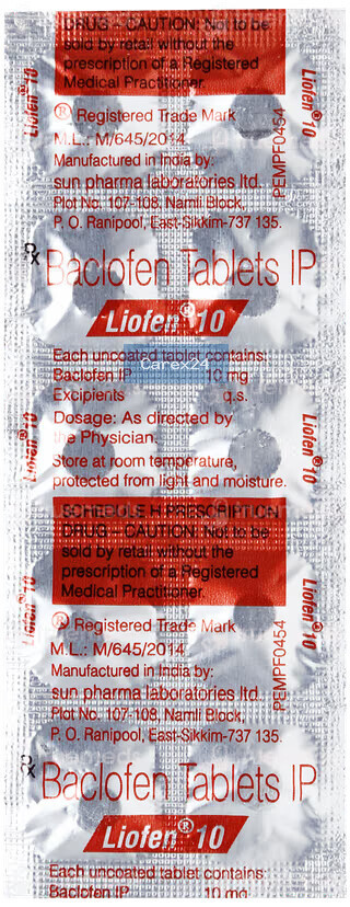 Liofen 10 Tablet