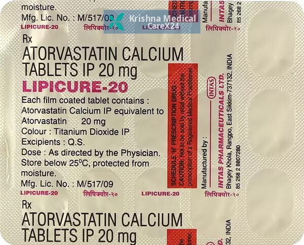 Lipicure 20 Tablet