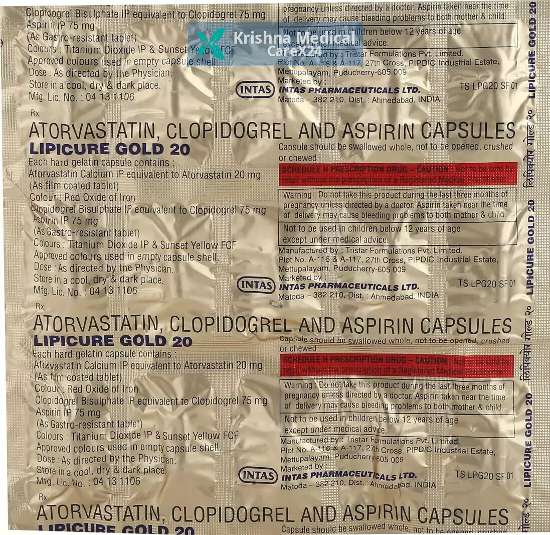 Lipicure Gold 20 Capsule