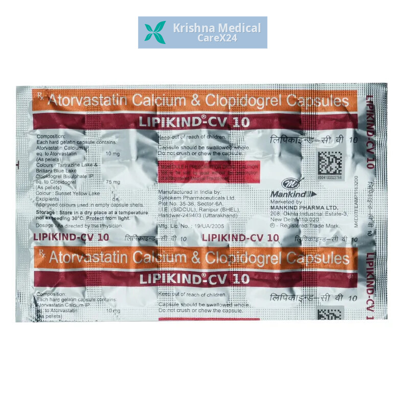 Lipikind CV 10 Capsule
