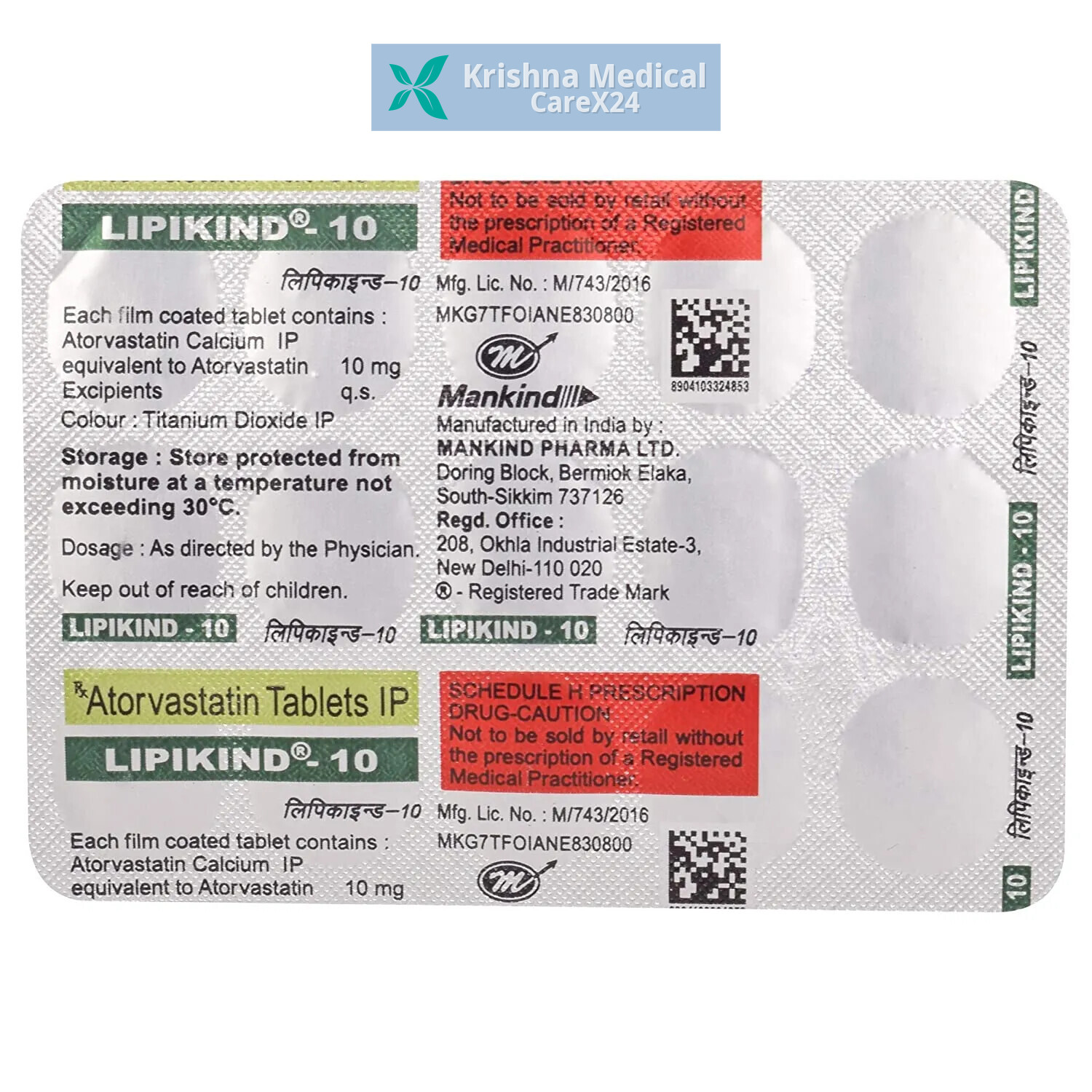Lipikind-10 Tablet
