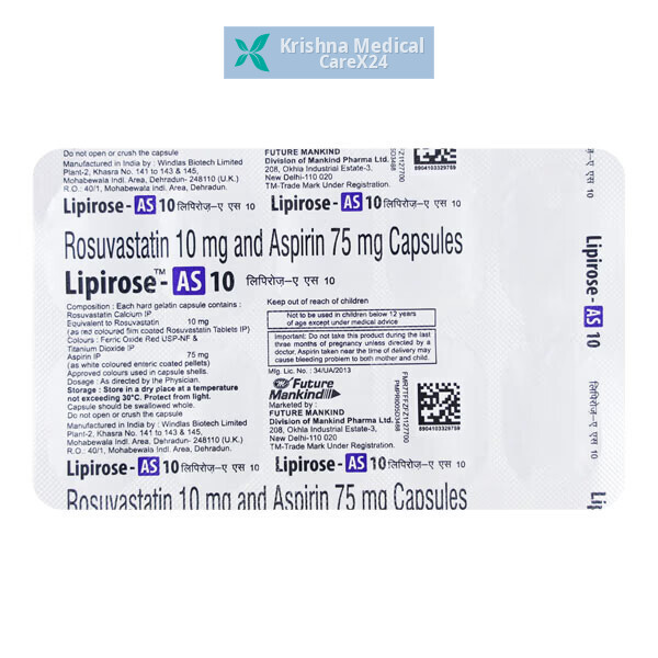 Lipirose AS 10 Capsule