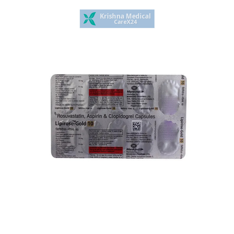 Lipirose Gold 10 Capsule