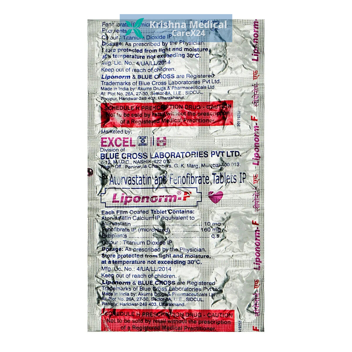 Liponorm F Tablet