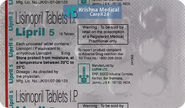 Lipril 5 Tablet