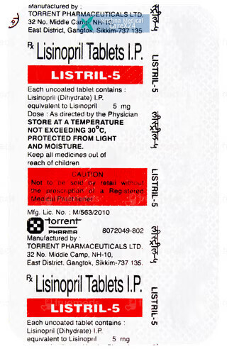Listril 5 Tablet