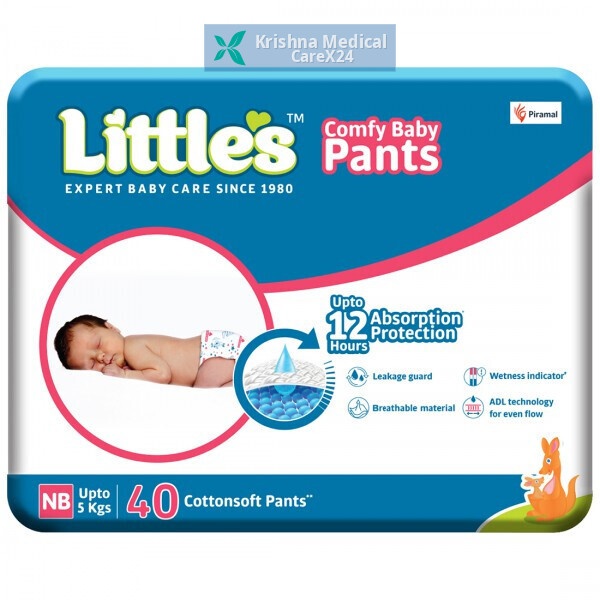 Littles Comfy Baby Pants NB