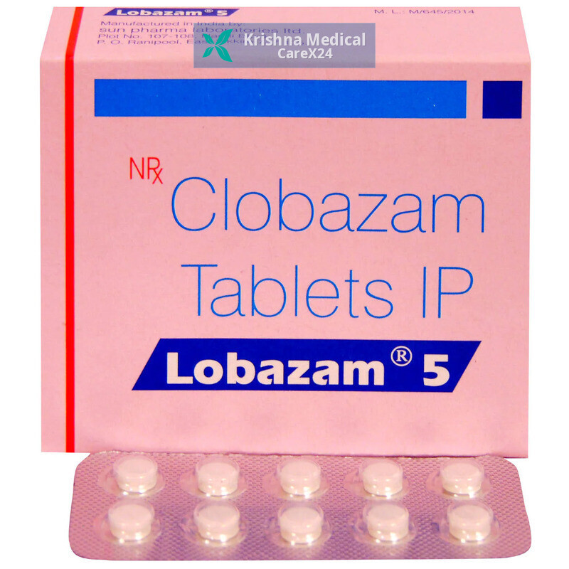 Lobazam 5 Tablet