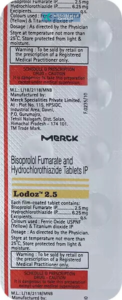 Lodoz 2.5 Tablet