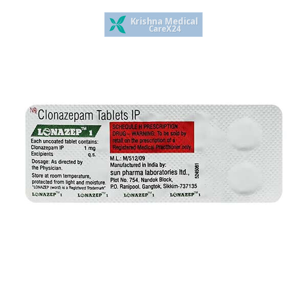 Lonazep 1 Tablet