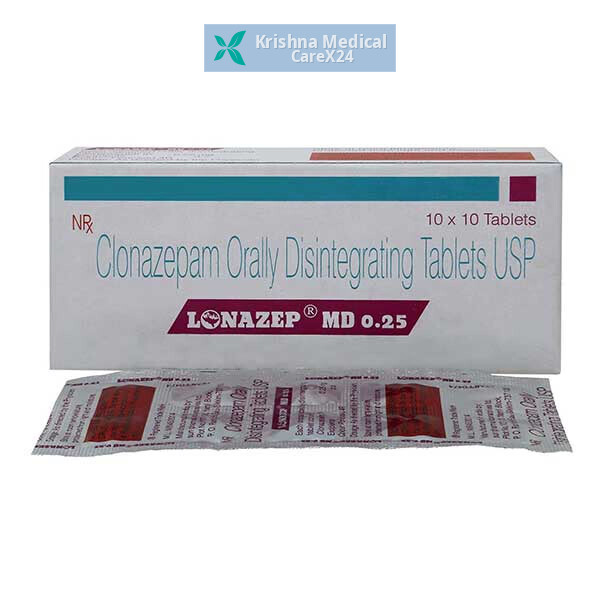Lonazep MD 0.25 Tablet