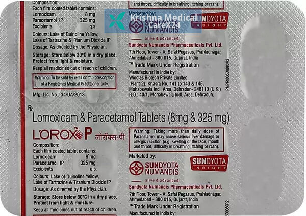 Lorox P Tablet