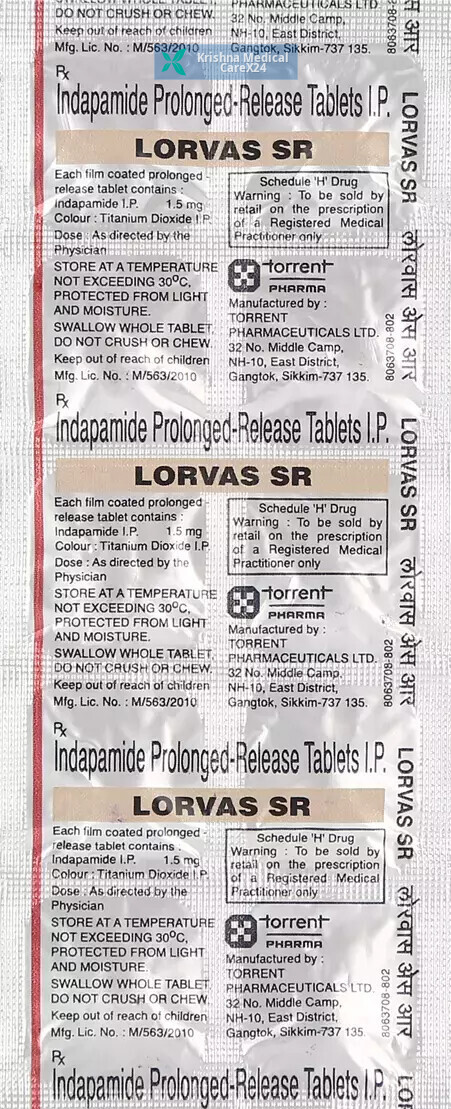 Lorvas SR Tablet