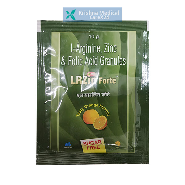 Lrzin Forte Granules Orange Sugar Free