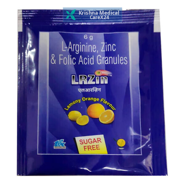 Lrzin Lemony Orange Sugar Free Granules