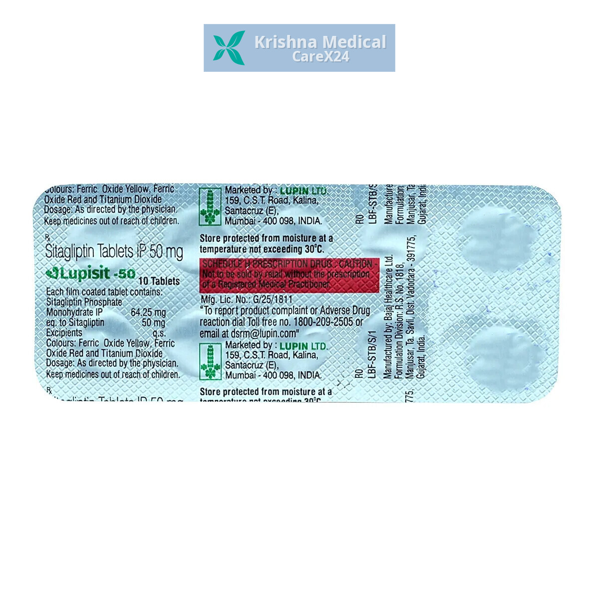 Lupisit 50 Tablet