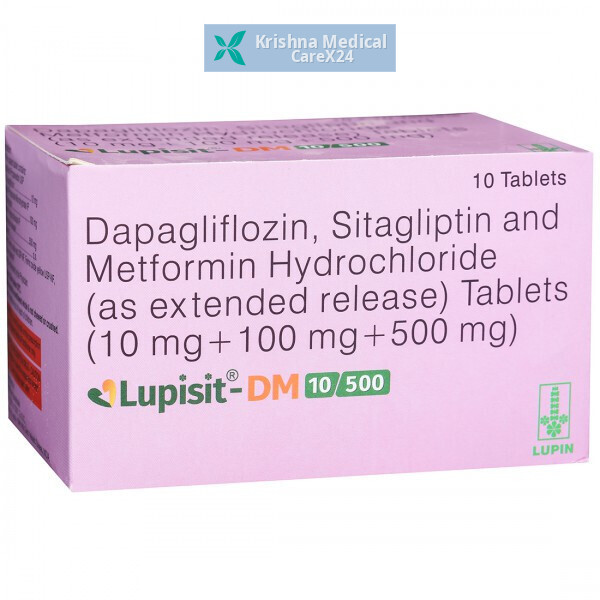 Lupisit DM 10/500 Tablet