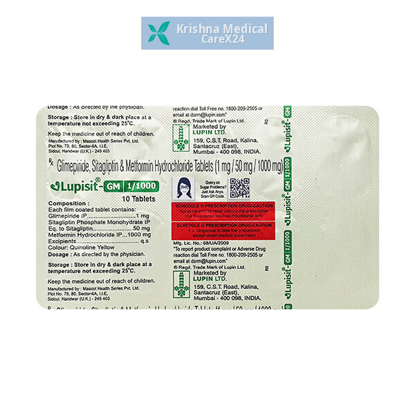 Lupisit GM 1/1000 Tablet
