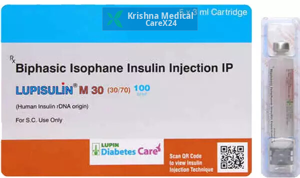 Lupisulin M 30 100iu/ml (Cartridge)