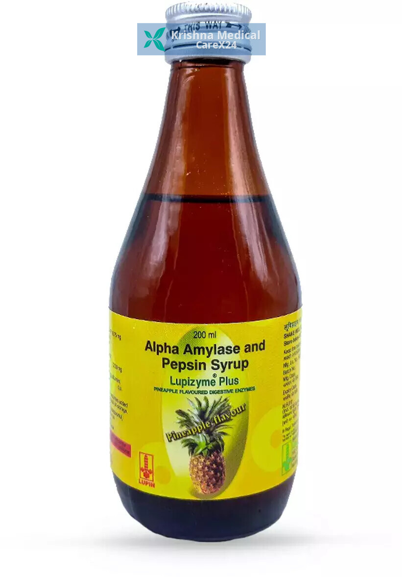 Lupizyme Plus Pineapple Syrup