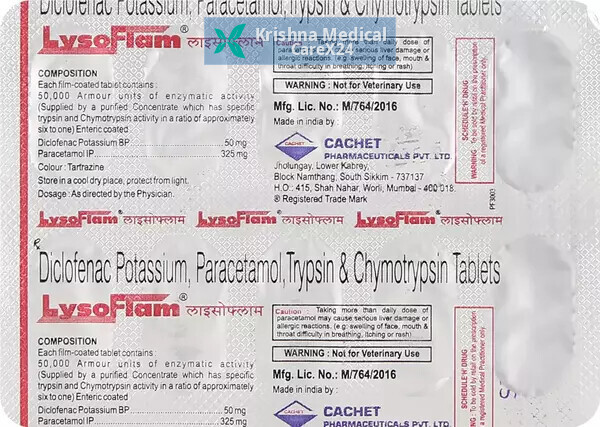 Lysoflam Tablet