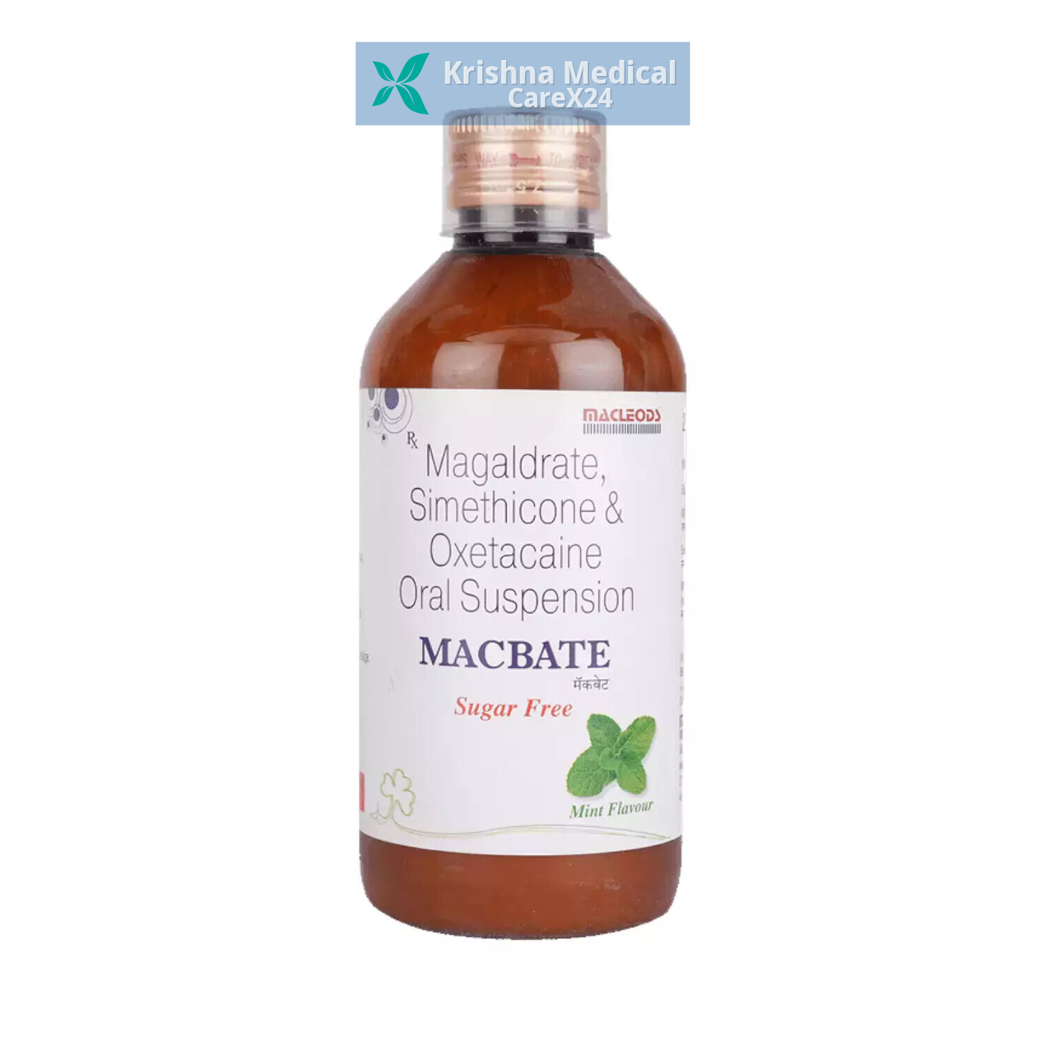Macbate Sugar Free Mint Suspension