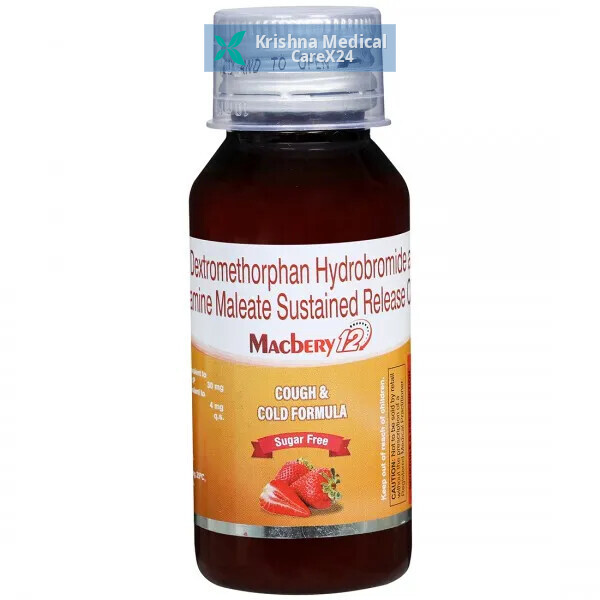 Macbery 12 Sugar Free Syrup