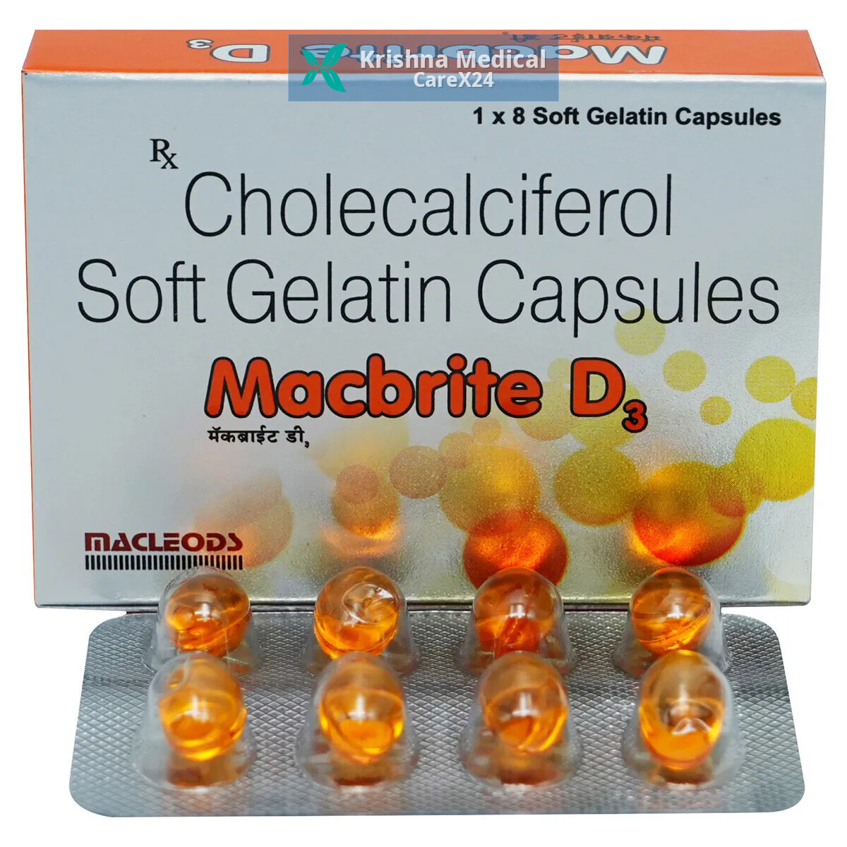 Macbrite D3 Softgel Capsule